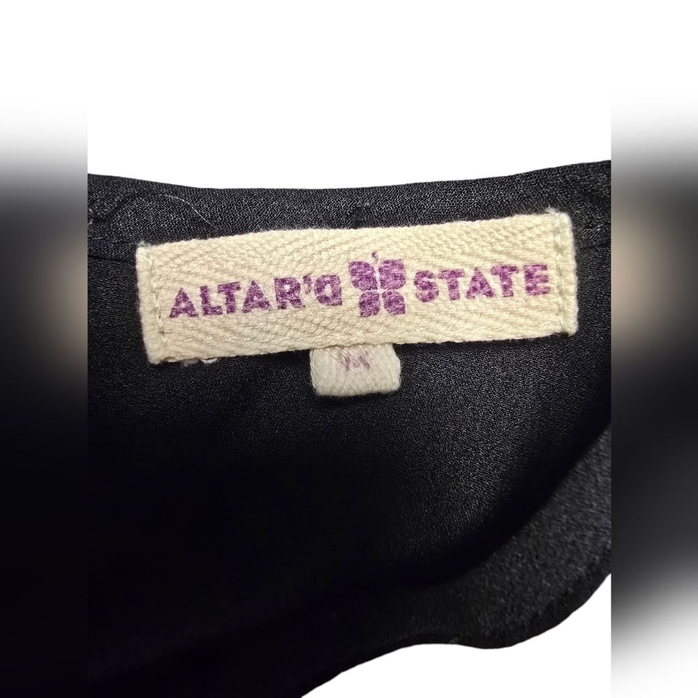 ALTAR'D STATE Lace Dress Black Sz. M - Picture 4 of 10